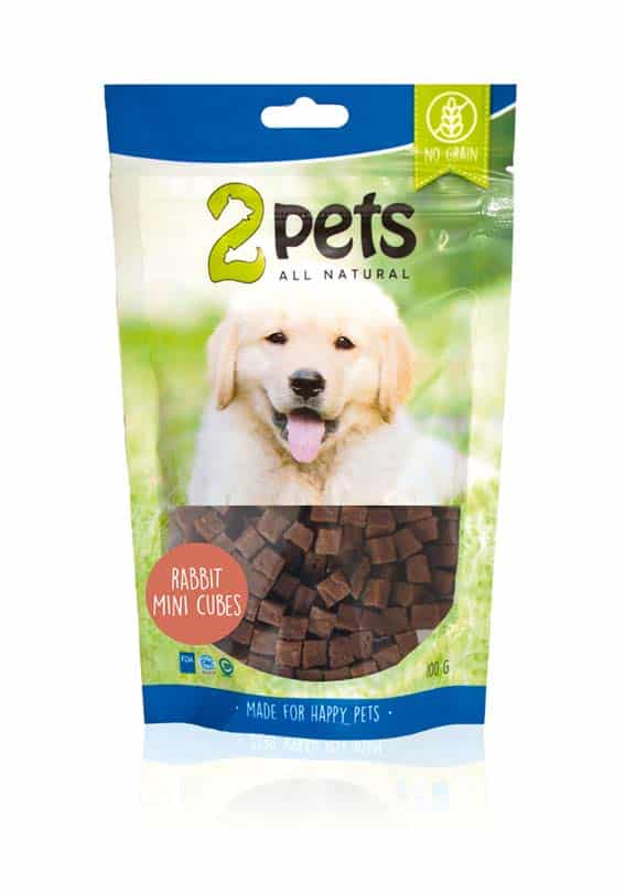 2pets Dogsnack Rabbit MiniCubes - Bild 2