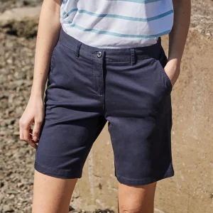 Stretch chinoshorts för damer