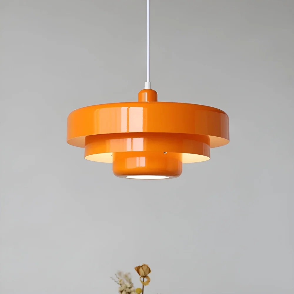 Apelsin Retro Taklampa - Bild 5