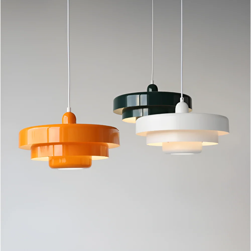Apelsin Retro Taklampa - Bild 9