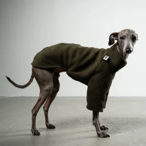 Karma Fleece Pullover Italiensk vinthund Dark Olive