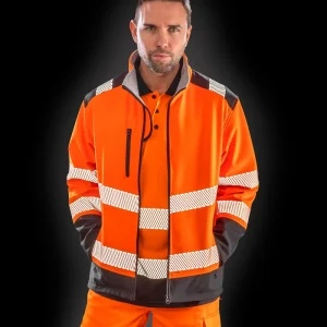 Tryckbar Ripstop Safety Softshell