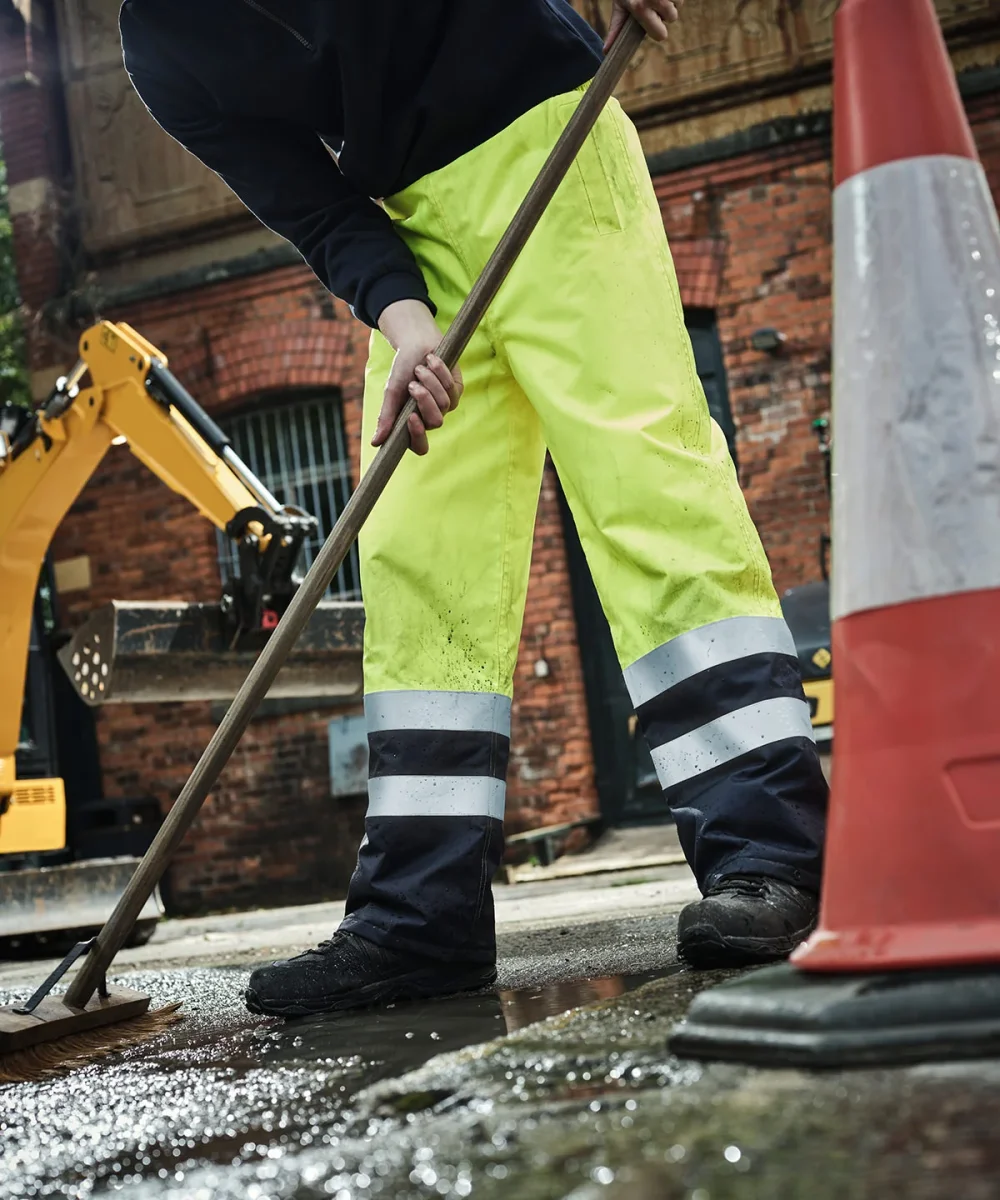 Pro Hi-Vis isolerade överdragsbyxor - Bild 2