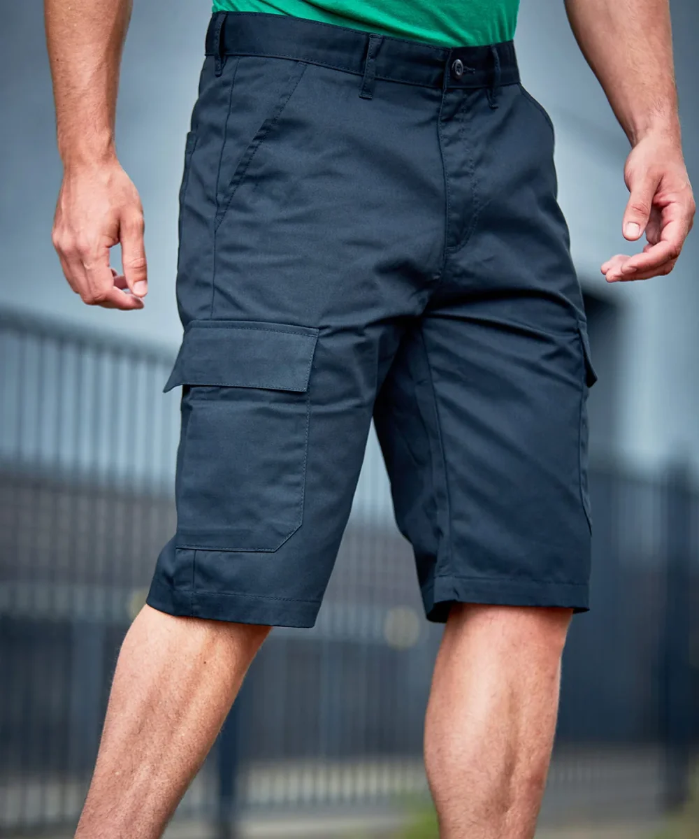 Black - pro cargo shorts