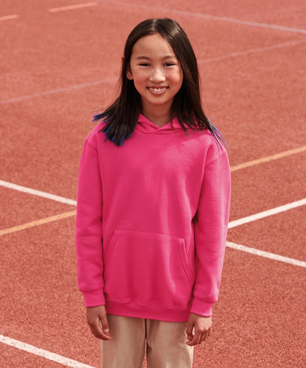 Klassisk sweatshirt med huva för barn