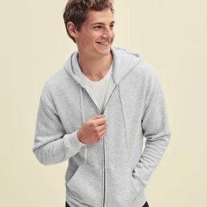 Premium 70/30 Sweatshirtjacka med huva