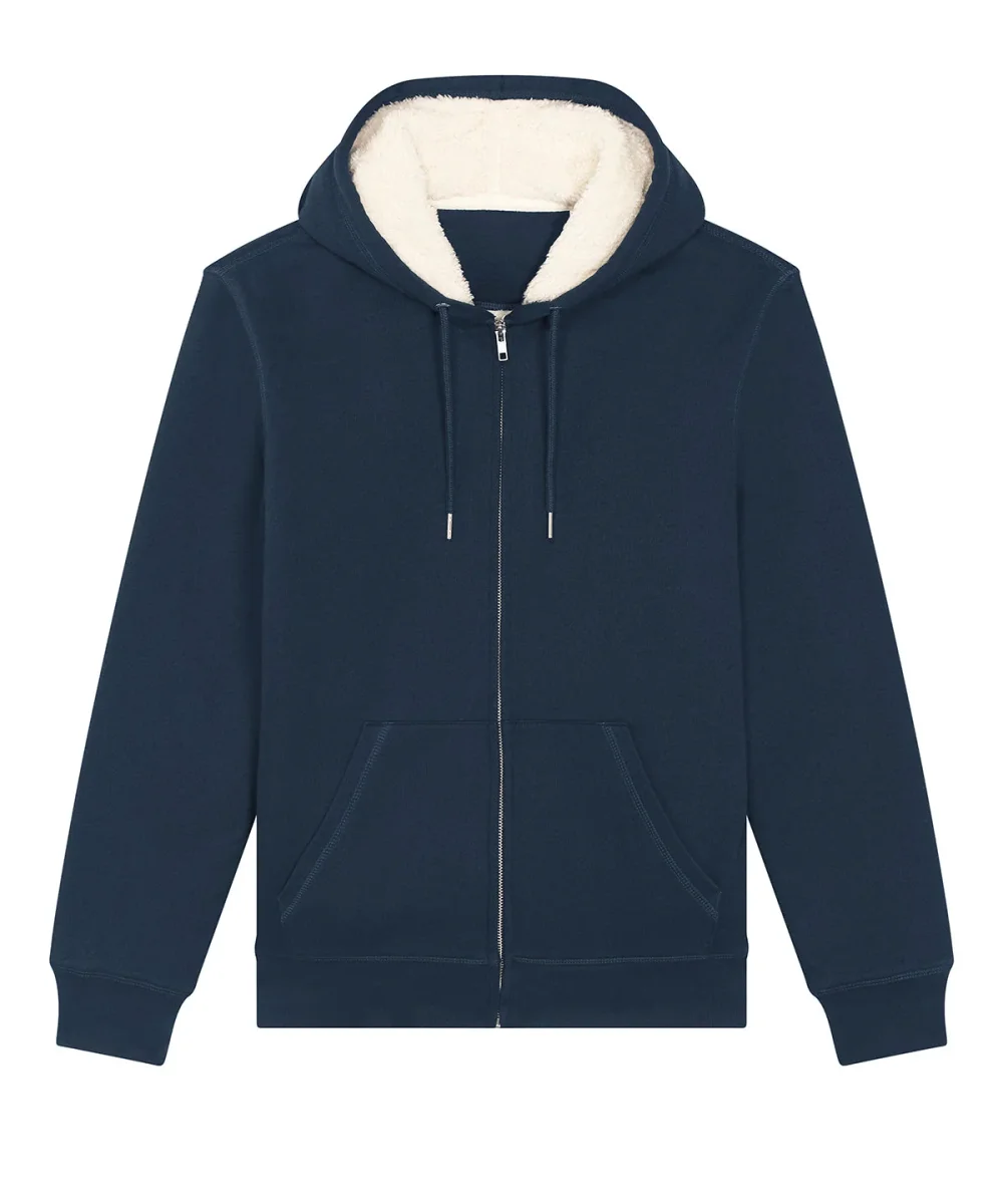 Unisex Hygger Sherpa Zip-Through Sweatshirt (Stsu956) - Bild 5