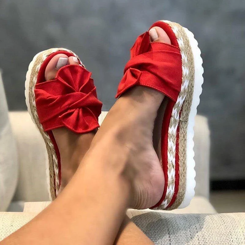 Loreth | Ortopediska Sandaler Med Rosett - Bild 4