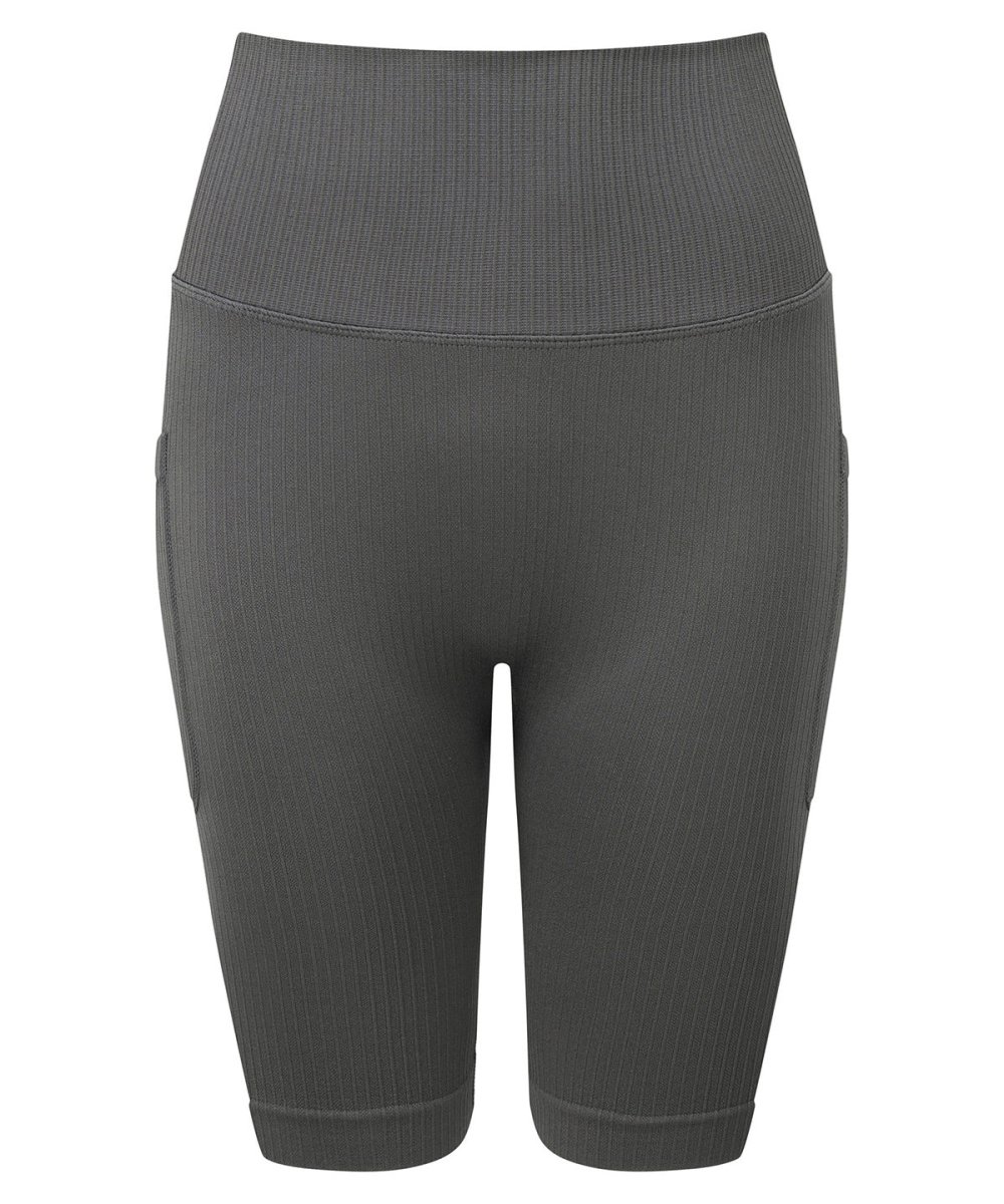 Tridri Ribbed Seamless '3D Fit' cykelbyxor för damer - Bild 4