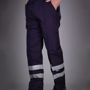 Ballistiska byxor i reflekterande polycotton (Bs015T)