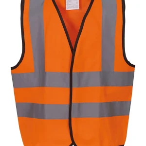 Barn Hi-Vis 2 B&B väst (Hvw100Ch)