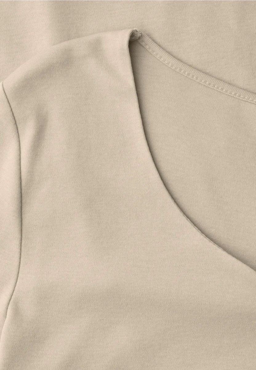 Street One - Beige hjärtringad t-shirt - Bild 8
