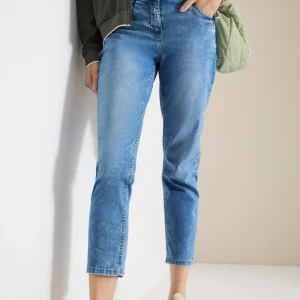 Cecil - Scarlett ljusblå korta jeans
