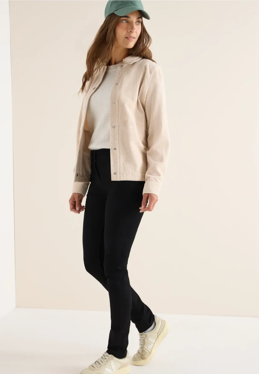 Cecil - Vicky svarta jeans med hög midja - Bild 2