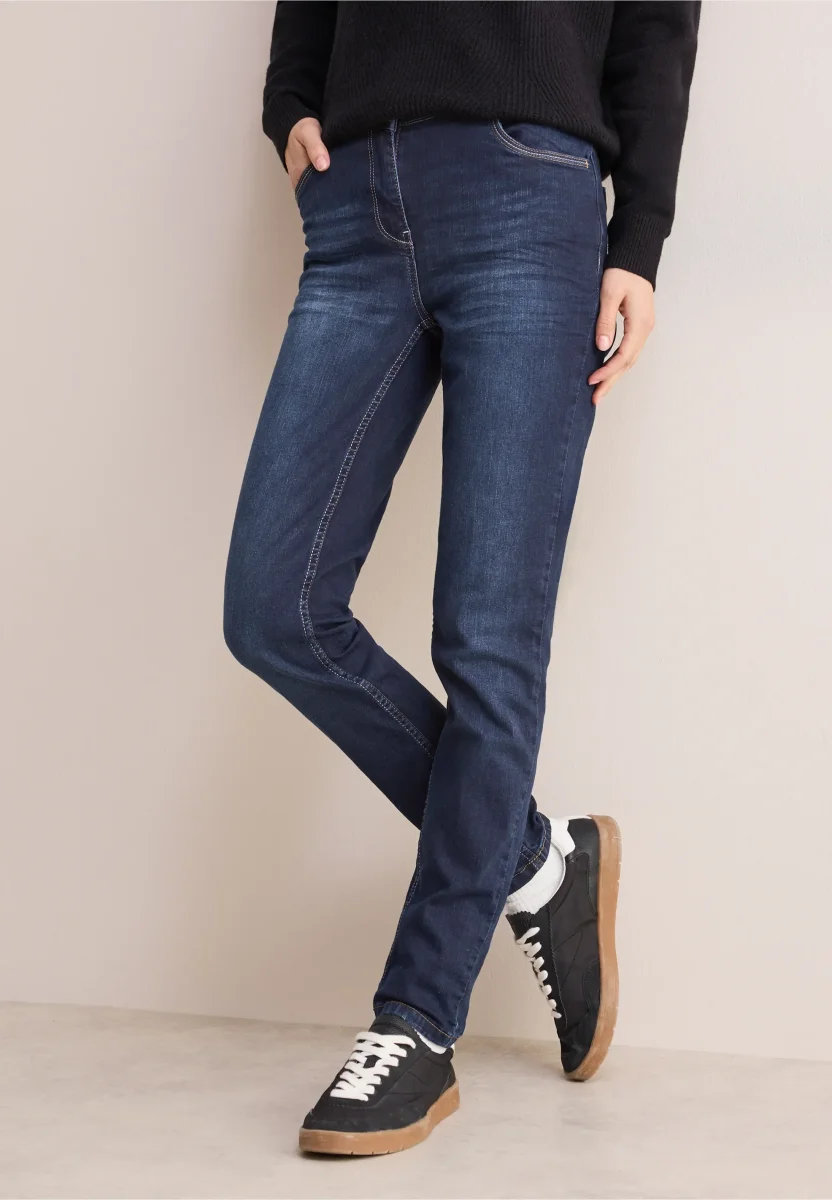 Cecil - Toronto straight leg high waist jeans - Bild 2