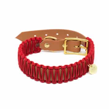 Stilhütte Halsband Paracord Röd - Bild 2