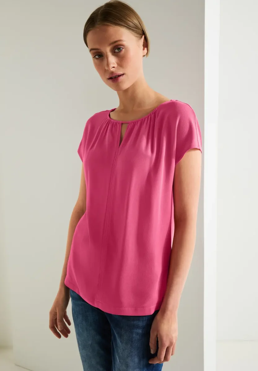 Street One - Rosa mat-mix blus Ecovero™ - Bild 2