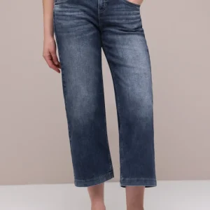 Street One - Emee vida jeans med hög midja