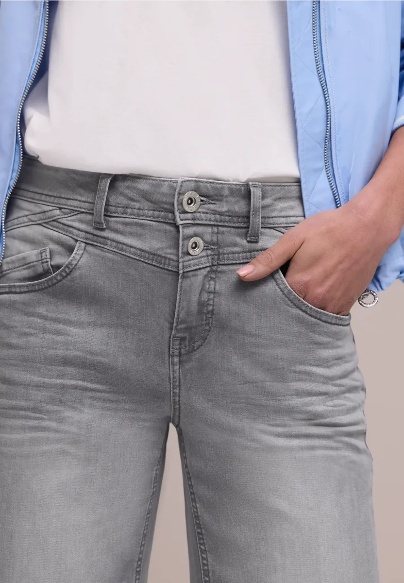 Street One - Emee vida jeans med hög midja - Bild 5