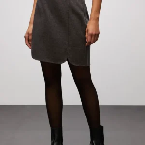 Street One - Maja brun kjol i ylle-look
