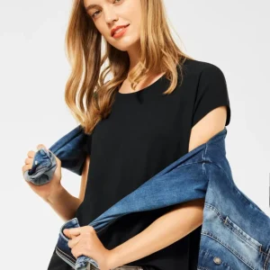 Street One - Svart super soft t-shirt