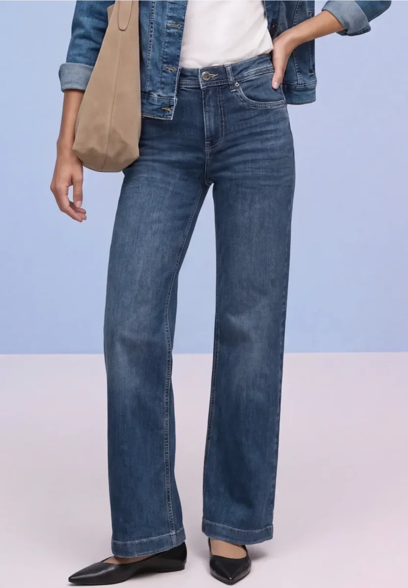 Street One - Vida jeans med hög midja - Bild 2