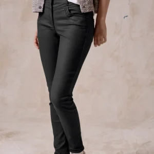 Cecil - Scarlett casual fit coated jeans
